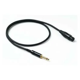 Proel chl200lu10 mic.cable.6,3.mn.3p.fem.xlr.mt.10