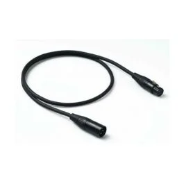 Proel chl250lu5 mic.cable.3p.male.xlr+3p.fem.mt.5