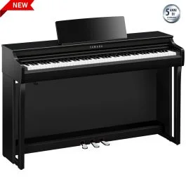 Piano Digitale Yamaha CLP825PE con mobile Nero Lucido