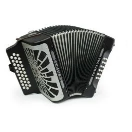 Hohner compadre fbbeb nero silver grill
