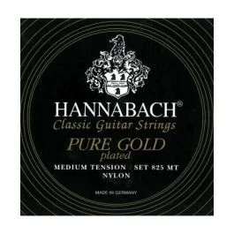 Hannabach corde per chitarra classica serie 825 medium tension special gold