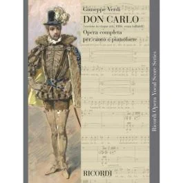 G.Verdi Don Carlo opera completa per canto e pianoforte Ed.Ricordi