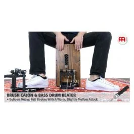Meinl cpb3 spazzola per pedale cajon new
