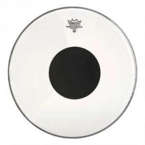 REMO CS132210 PELLE PER BATTERIA CONTROLLED SOUND BLACK DOT TRASPARENTE 22 PER CASSA CS-1322-10