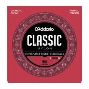 D’Addario Classical Guitar Strings EJ27N Silverplated, Normal