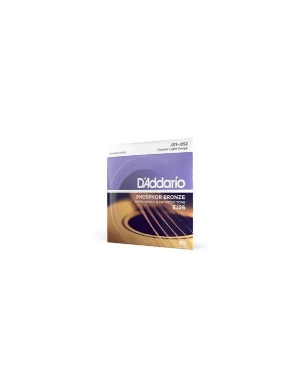 D’Addario EJ26 Acoustic Phosphor Bronze 11-52