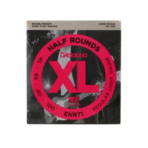 D’Addario ENR71 Corde Basso 45-100 Half Round Long Scale