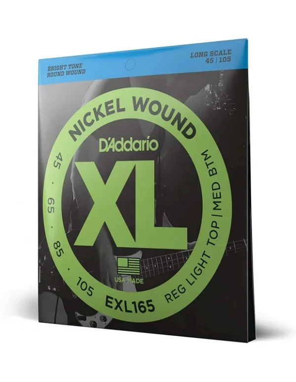 D’Addario EXL165 Nickel Wound Bass 45-105