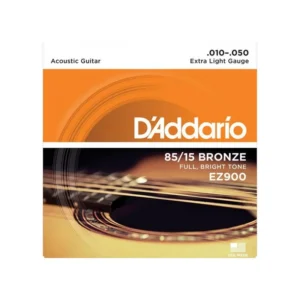 D’Addario EZ900 85/15 Bronze Acoustic Guitar Strings 10-50