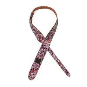 D’Addario Guitar Strap 20SD01 Snakeskin M-Color Two Ply Suede Design