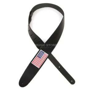 D’Addario Guitar Strap 25PL01 US Flag Icon Leather Collection