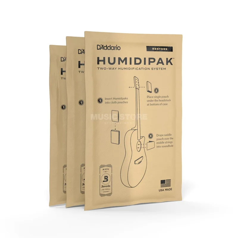 D’Addario PW-HPCP-03 Humidification Conditioning 3-Pack