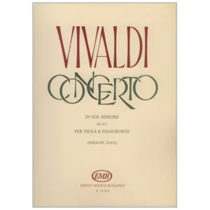 Vivaldi, A.: Violakonzert g-Moll nach RV 417