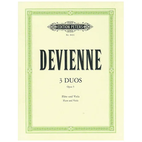 Devienne, F.: 3 Duos Op. 5