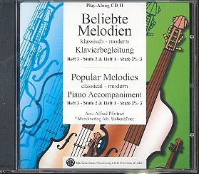 Beliebte Melodien: klassisch bis modern Band 3-4 (CD)