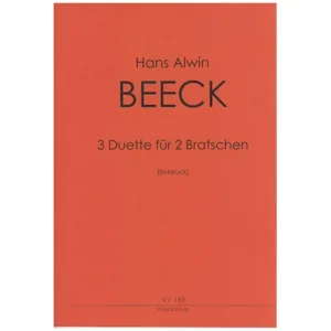 Beeck, H. A.: 3 Duette für zwei Bratschen