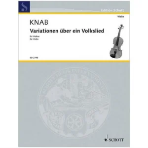 Knab, A.: Variationen über ein Volkslied (1950)