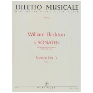 Flackton, W.: Violasonate 3 G-Dur
