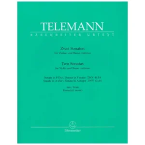 Telemann, G. Ph.: 2 Sonaten TWV 41: F4/TWV 41: A6