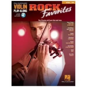 Violin Play-Along Volume 49: Rock Favorites (+download code)
