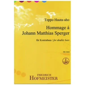 Hauta-Aho, T.: Hommage à Johann Matthas Sperger
