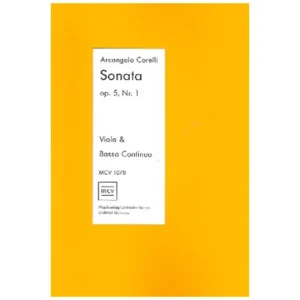 Corelli, A.: Violasonata Op. 5/1