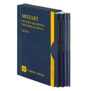 Mozart, W.A.: Die Streichquartette – 4 Bände im Schuber