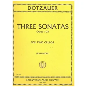 Dotzauer, J. J. F.: 3 Sonaten Op. 103