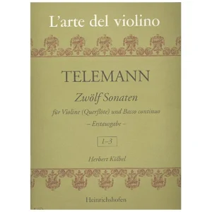 Telemann, G. Ph.: 12 Violinsonaten Band 1 (Nr. 1-3)