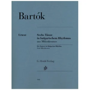 Bartók, B.: Sechs Tänze in bulgarischem Rhythmus aus Mikrokosmos