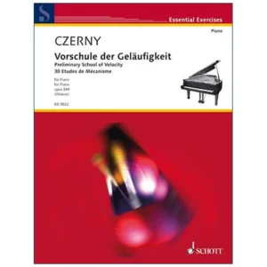 Czerny, C.: Vorschule der Geläufigkeit Op. 849