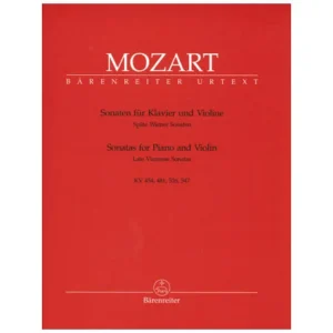 Mozart, W. A.: Späte Wiener Violinsonaten KV 454/KV 481/KV 526 & 547