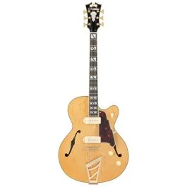 Chitarra Semiacustica D’Angelico Deluxe 59 satin honey con custodia
