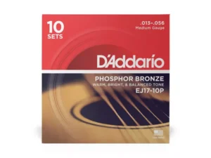 D’ADDARIO EJ17-10P (pack 10 Mute)