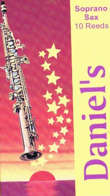 DANIEL’S REEDS 3 SCATOLA ANCE SAX SASSOFONO SOPRANO CONTRALTO 10PZ MISURA 3