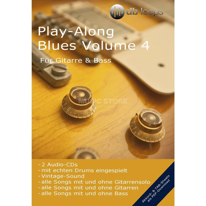 db loops Blues – Volume 4 Gitarre Playalong