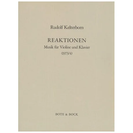 Kelterborn, R.: Reaktionen