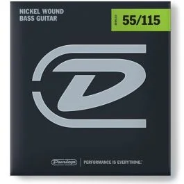 Corde Basso Elettrico Dunlop DBN55115 Nickel Wound 55-115 | Cavalli Musica