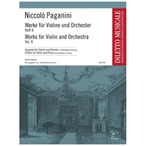 Paganini, N.: Werke für Violine und Orchester Band 2 in Skordaturstimmung