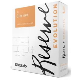 Ance Clarinetto Sib D’Addario Reserve Evolution n.3 10pz