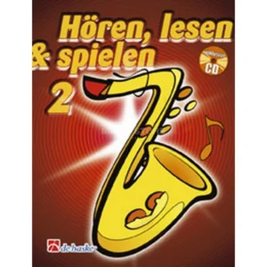 De Haske Hören, lesen, spielen, Band 2 Tenorhr./Euph.in B, Buch & CD