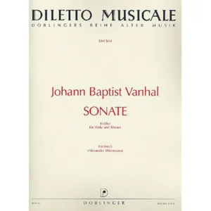 Vanhal, J. B.: Violasonate Es-Dur