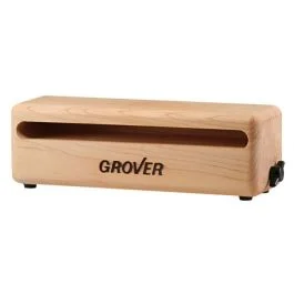Grover WB10 Wood Block Extra Large 10″ in acero