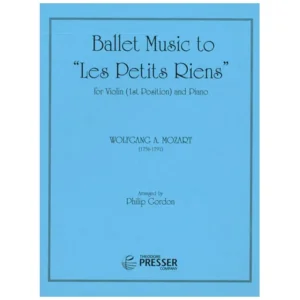 Mozart, W. A.: Ballettmusik “Les petits riens” KV299b (Anh. 10)