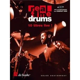 A.Oosterhout Real Time Drums 10 brani con CD