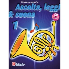 Ascolta, Leggi & Suona!Corno in Fa Vol.1 con audio Online