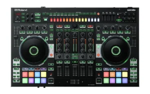 ROLAND DJ808 CONTROLLER CONSOLLE PER DJ CON MIXER 4 CANALI E DRUM MACHINE DJ-808