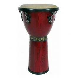 Hayman djembe 12”, hardwood, winered