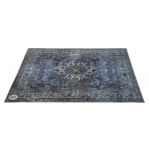 DRUM’N’BASE VP130-BLU – VINTAGE PERSIAN STAGE / DRUM MAT 1.30 X 0.90M ANTI-SLIP – BLUE