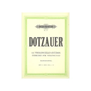 Dotzauer 113 Violoncello-Etuden Heft II